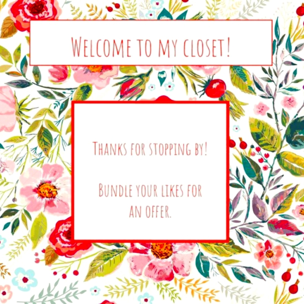 Welcome to my closet!